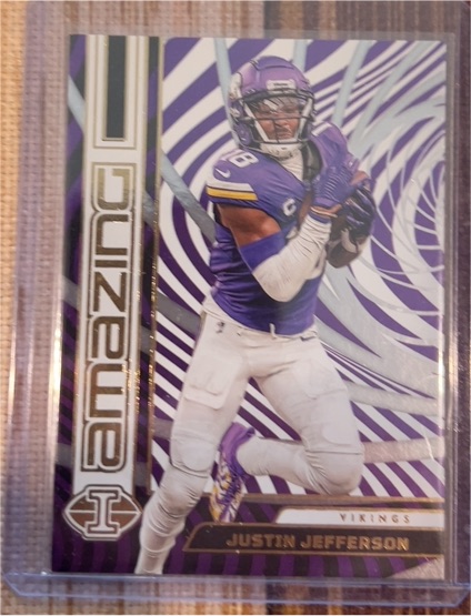 2023 Panini Illusions #11 Justin Jefferson Amazing — front