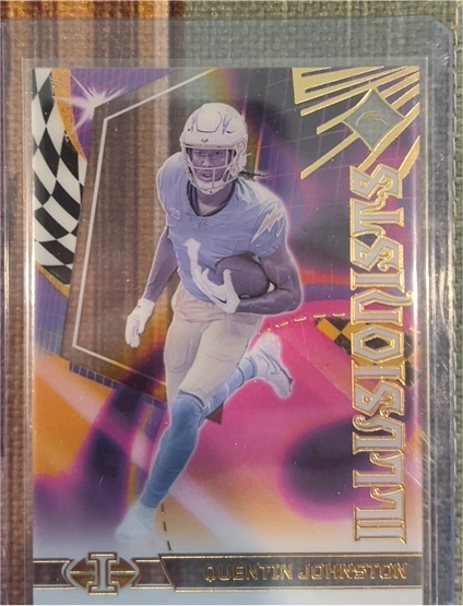 2023 Panini Illusions #17 Quentin Johnston — front