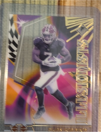 2023 Panini Illusions #11 Bijan Robinson Illusionists Rookie — front