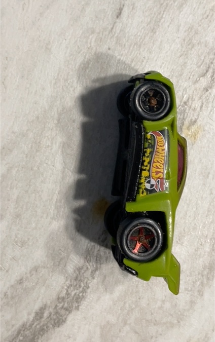 2010 Hot Wheels Retro Active Diecast Car — front
