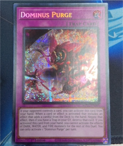 Yu-Gi-Oh! 2025 MP25-EN095 Dominus Purge — front