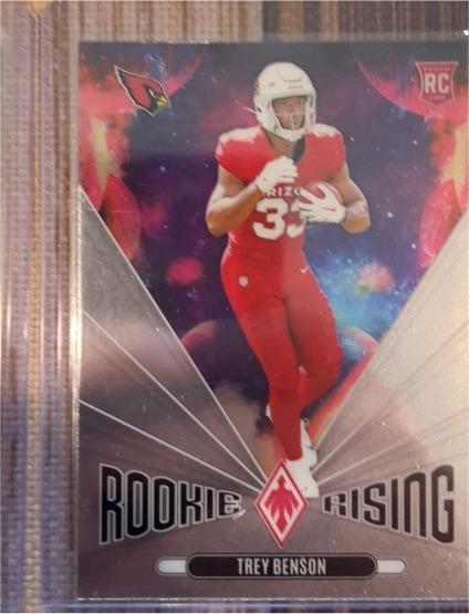 2024 Panini Phoenix Rookie Rising #RR-TBN Trey Benson — front