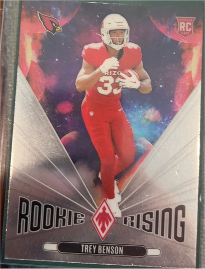 2024 Panini Phoenix #RR-TBN Trey Benson Rookie Rising — front