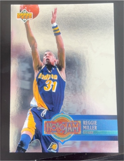 1993-94 Upper Deck Holojam #H11 Reggie Miller — front