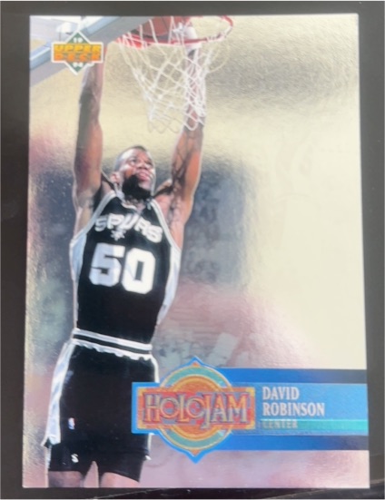 1993-94 Upper Deck Holojam #H24 David Robinson — front
