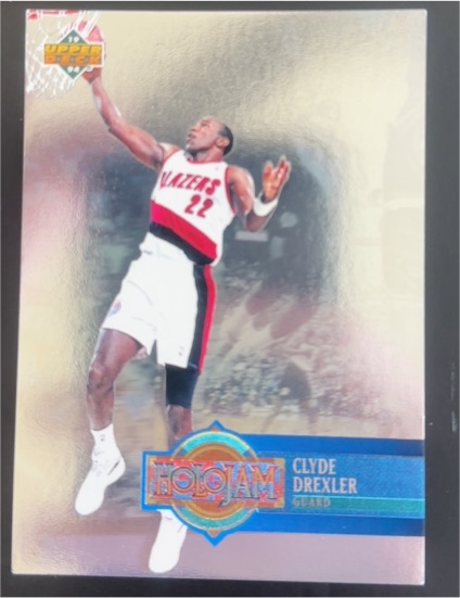 1993-94 Upper Deck Holojam #H22 Clyde Drexler — front
