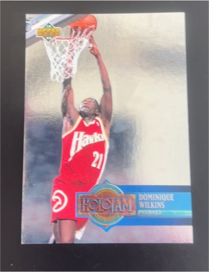 1993-94 Upper Deck Holojam #H1 Dominique Wilkins — front