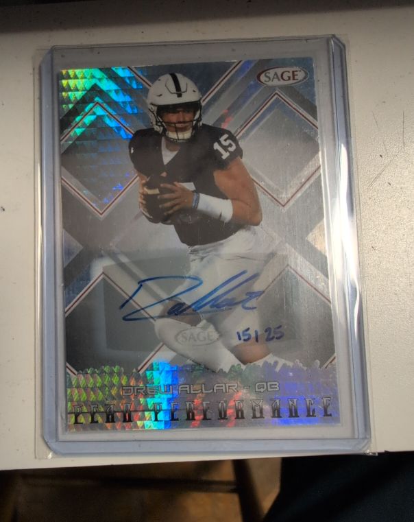 2025 Sage Low Series #3 Drew Allar — front