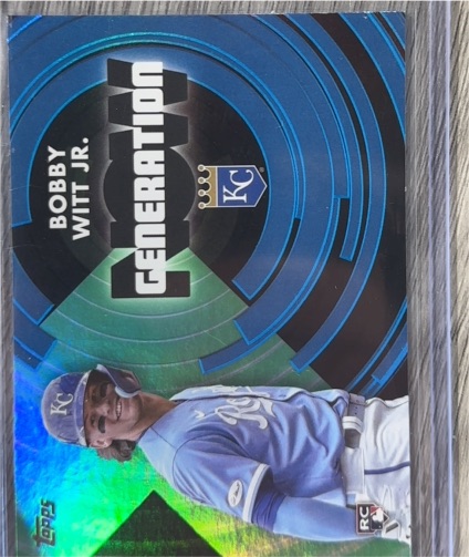2022 Topps Generation Now #GN-61 Bobby Witt Jr. — front