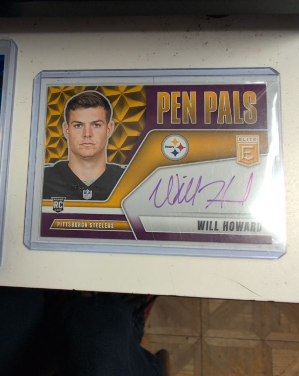 2025 Donruss Elite #PP-WHO Will Howard — front