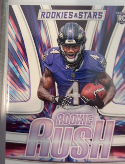 2023 Panini Rookies & Stars Rookie Rush #RR-20 Zay Flowers — front
