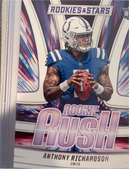 2023 Panini Rookies & Stars #RR-1 Anthony Richardson Rookie Rush — front