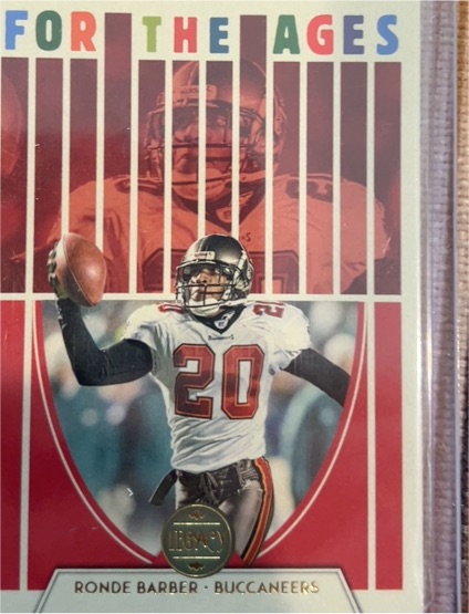 2022 Panini Legacy For the Ages #FA-3 Ronde Barber — front