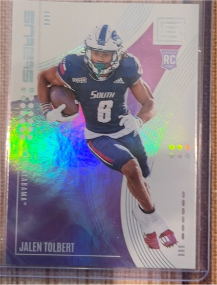 2022 Panini Chronicles Status Draft Picks #20 Jalen Tolbert — front