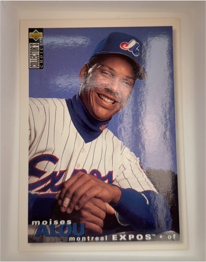 1995 Upper Deck Collector's Choice #250 Moises Alou — front