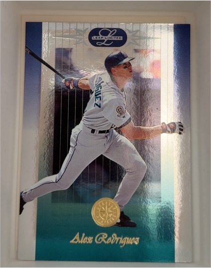 1996 Leaf Limited #31 Alex Rodriguez — front