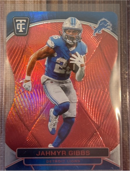 2024 Panini Totally Certified #27 Jahmyr Gibbs — front