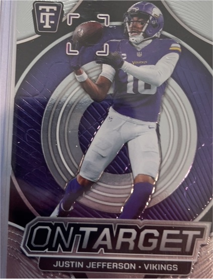 2024 Panini Totally Certified #15 Justin Jefferson On Target — front