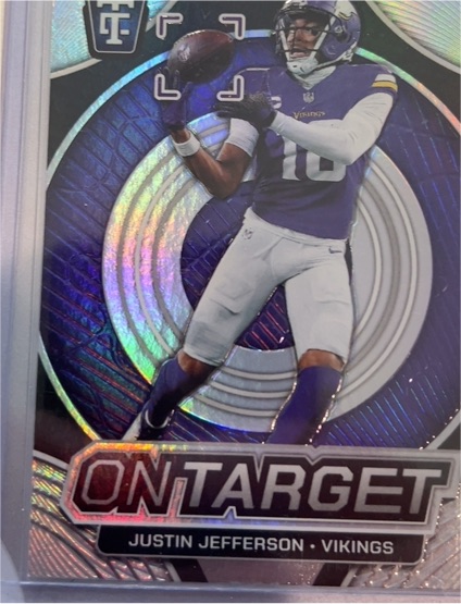 2024 Panini Totally Certified #15 Justin Jefferson On Target — front