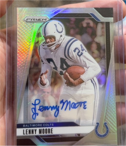 2024 Panini Prizm #296 Lenny Moore — front
