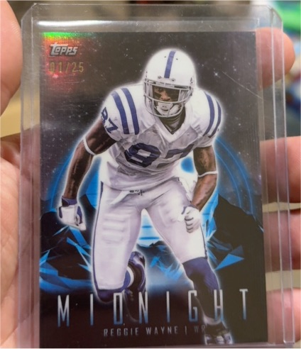 2024 Topps Midnight #45 Reggie Wayne — front