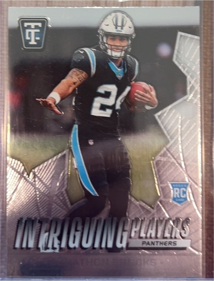 2024 Panini Totally Certified #24 Jonathon Brooks Intriguing Players — front