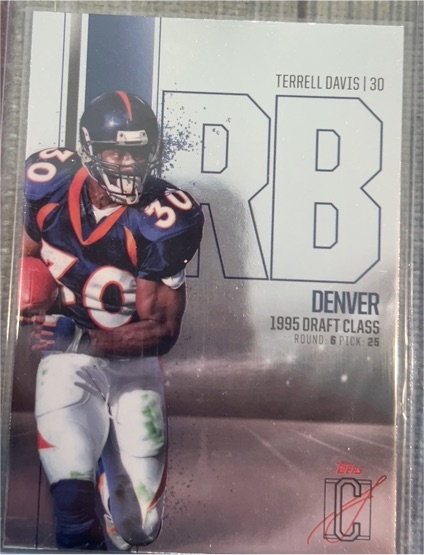 2024 Topps Signature Class #14 Terrell Davis — front