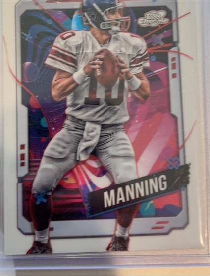2024 Topps Chrome Cosmic #66 Eli Manning — front