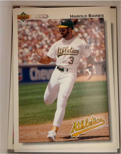 1992 Upper Deck #158 Harold Baines — front
