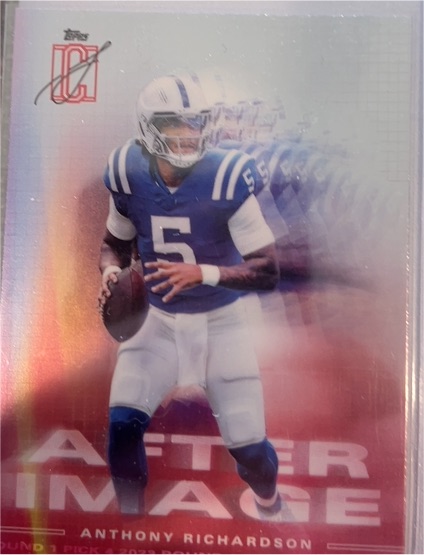 2024 Topps Signature Class After Image #AI-2 Anthony Richardson — front