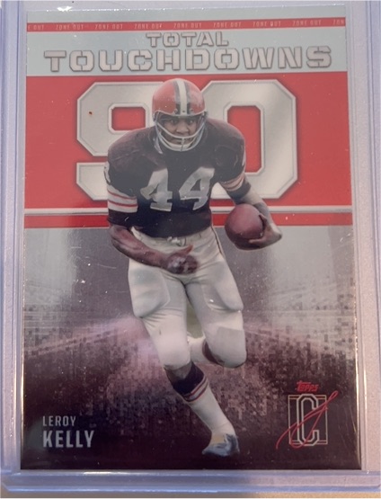 2024 Topps Signature Class Zone Out Total Touchdowns Leroy Kelly #ZO-23 — front