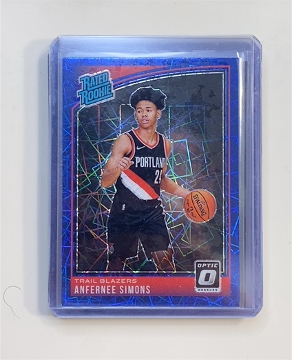 2018-19 Panini Donruss Optic #186 Anfernee Simons — front