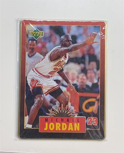 1996 Upper Deck Metal #4 Michael Jordan — front