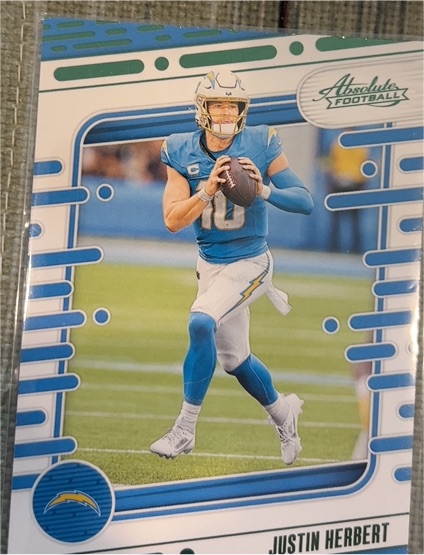 2024 Panini Absolute #57 Justin Herbert — front
