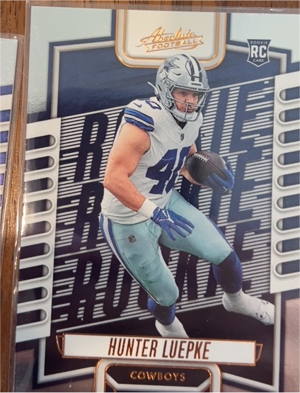 2023 Panini Absolute #198 Hunter Luepke — front