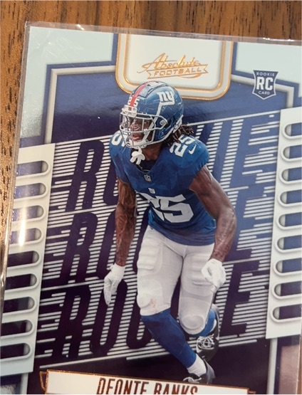 2023 Panini Absolute #156 Deonte Banks — front