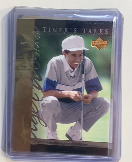 2001 Upper Deck Tiger's Tales #TT3 Tiger Woods — front