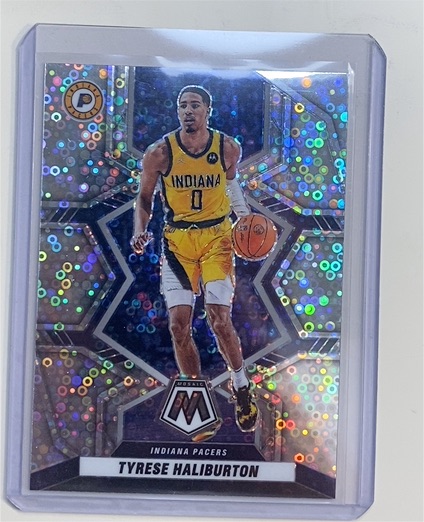 2021-22 Panini Mosaic #158 Tyrese Haliburton — front