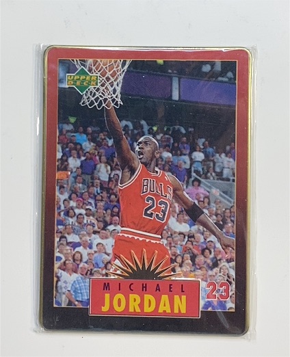 1996 Upper Deck Metal #2 Michael Jordan — front