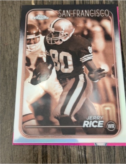 2024 Topps Chrome #176 Jerry Rice — front