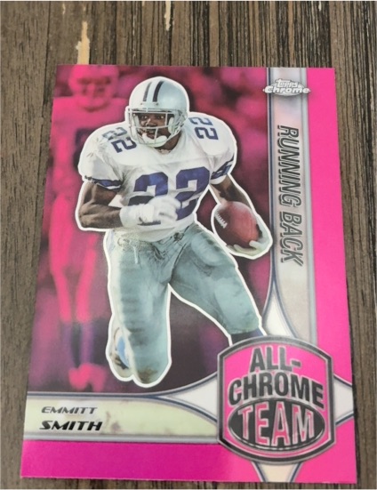 2024 Topps Chrome All-Chrome Team #ACT-3 Emmitt Smith — front