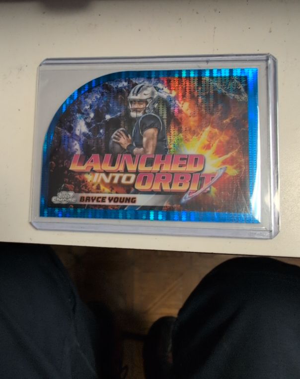 2024 Topps Chrome Cosmic #LIO-1 Bryce Young Launched Into Orbit — front
