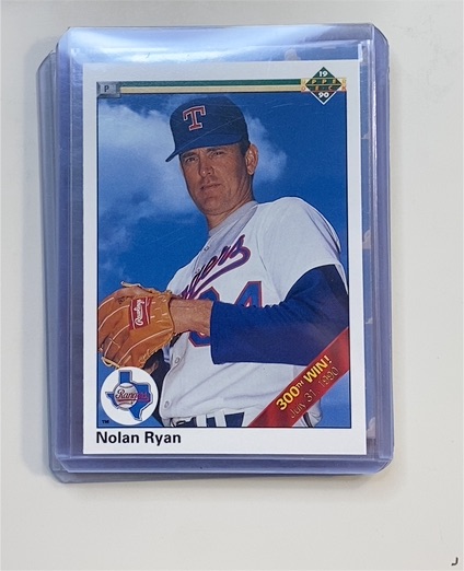 1990 Upper Deck #734 Nolan Ryan — front