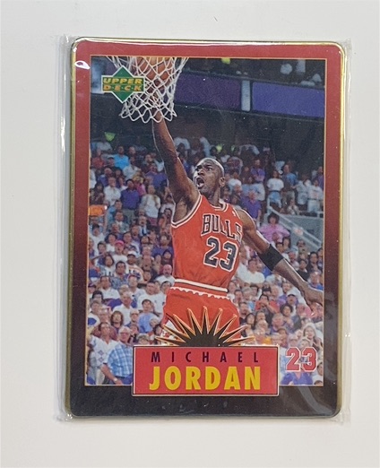 1996 Upper Deck Metal #2 Michael Jordan — front