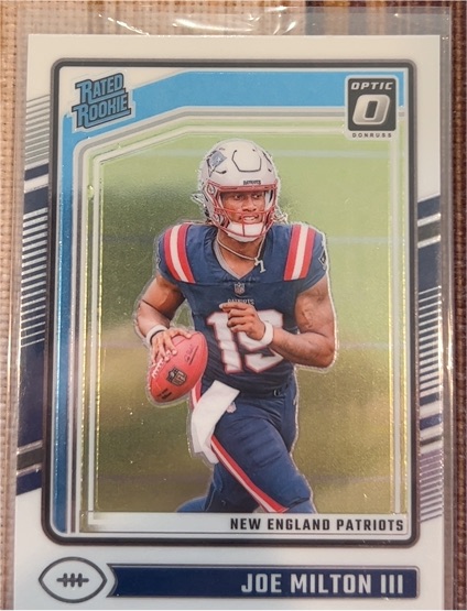 2024 Donruss Optic #255 Joe Milton III — front