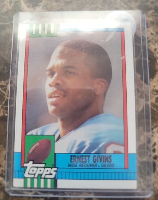 1990 Topps #228 Ernest Givins — front