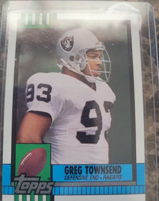 1990 Topps #290 Greg Townsend — front