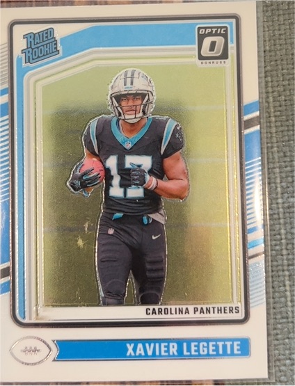 2024 Donruss Optic #299 Xavier Legette — front