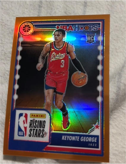 2023-24 Panini NBA Hoops Premium Stock #283 Keyonte George — front
