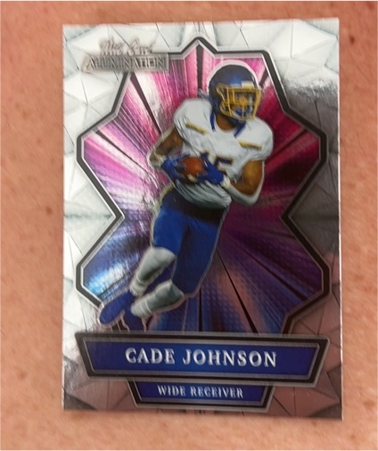 2021 Wild Card Alumination #ABC-58 Cade Johnson — front